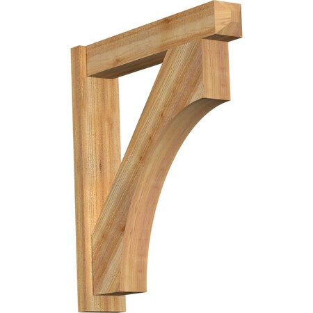 Ekena Millwork Westlake Rough Sawn Craftsman Outlooker, Western Red Cedar, 6"W x 30"D x 34"H OUT06X30X34WTL04RWR